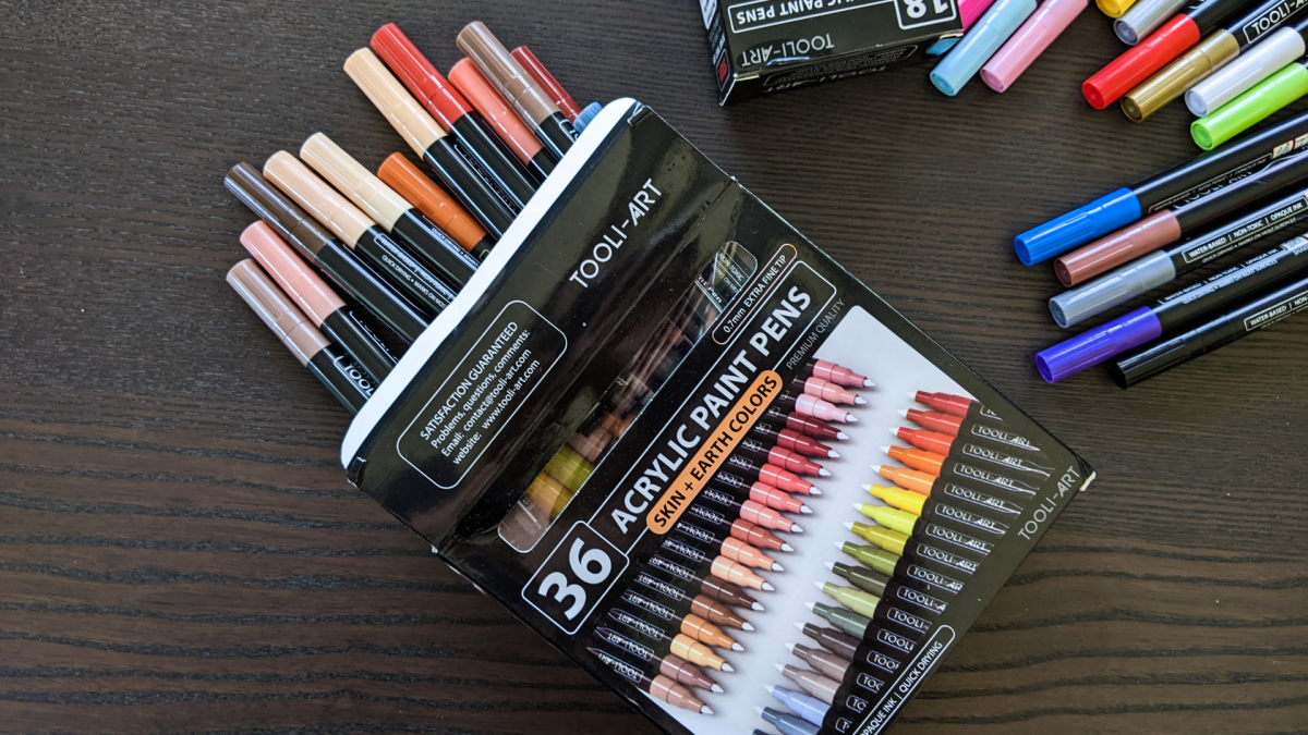 POSCA Case With 54 Paint Pens